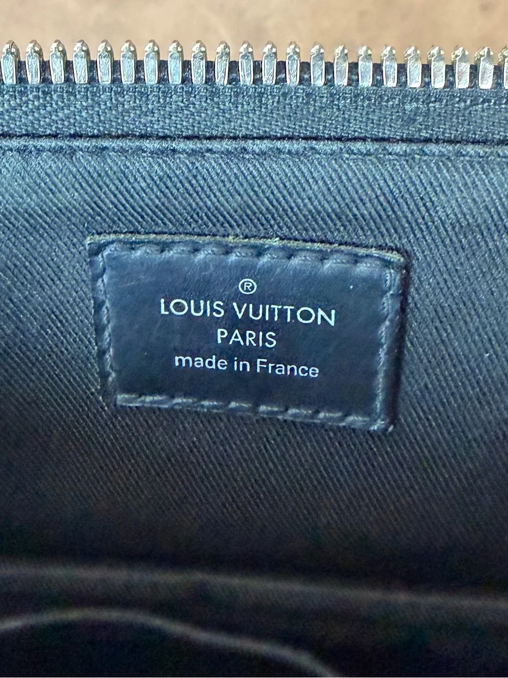 Louis Vuitton Men's Damier Graphite Anton Tote Detachable leather strap